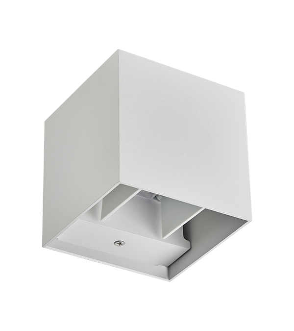100 Square LED Tovejsdæmpende væglampe HR60432-LED 100 Square LED Tovejsdæmpende væglampe HR60432-LED