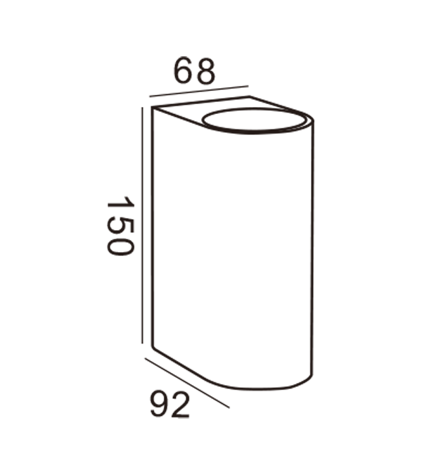 Træ 2 væglampe HR60204 Træ 2 væglampe HR60204