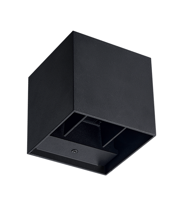 100 Square LED Tovejsdæmpende væglampe HR60432-LED 100 Square LED Tovejsdæmpende væglampe HR60432-LED