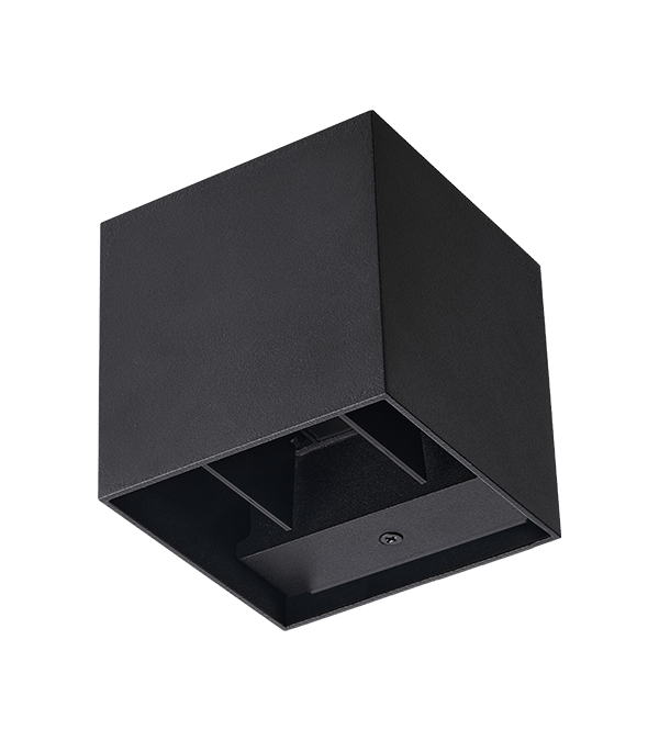 100 Square LED Tovejsdæmpende væglampe HR60432-LED 100 Square LED Tovejsdæmpende væglampe HR60432-LED