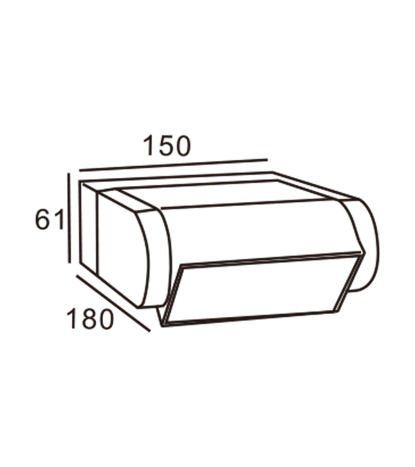 150 Roter 350° Væglampe HR60441 150 Roter 350° Væglampe HR60441