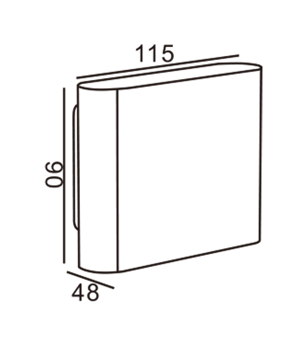 Ladebank X Væglampe HR60742 Ladebank X Væglampe HR60742