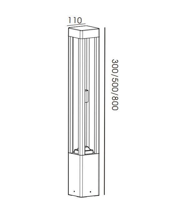 Firesidet kantet glashavelys HR60041-500 Firesidet kantet glashavelys HR60041-500