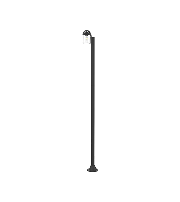 Enkelthoved flad top havelampe HR60702 Enkelthoved flad top havelampe HR60702