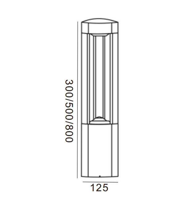 125 Trekant LED Havelys HR60031-500-LED 125 Trekant LED Havelys HR60031-500-LED