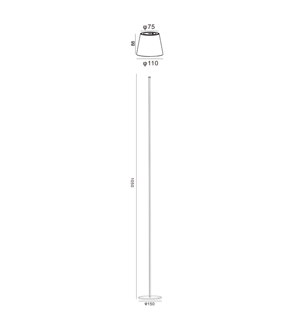 1130 genopladelig lampe med lampeskærm HR95043-1130 1130 genopladelig lampe med lampeskærm HR95043-1130