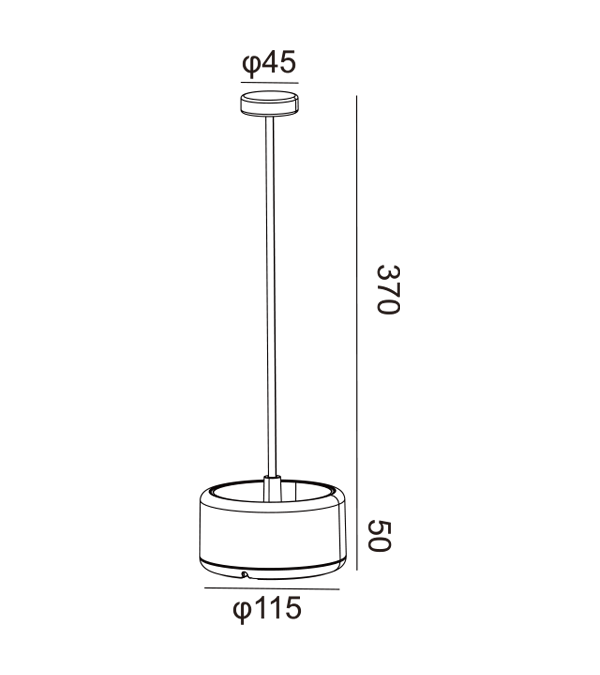 Blomsterpotte genopladeligt lys HR95031 Blomsterpotte genopladeligt lys HR95031