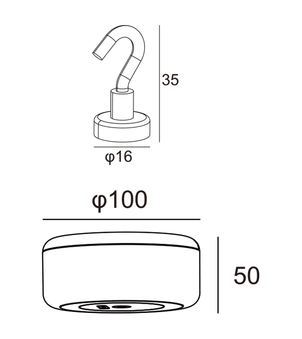 Krog opladningslampe HR95017 Krog opladningslampe HR95017