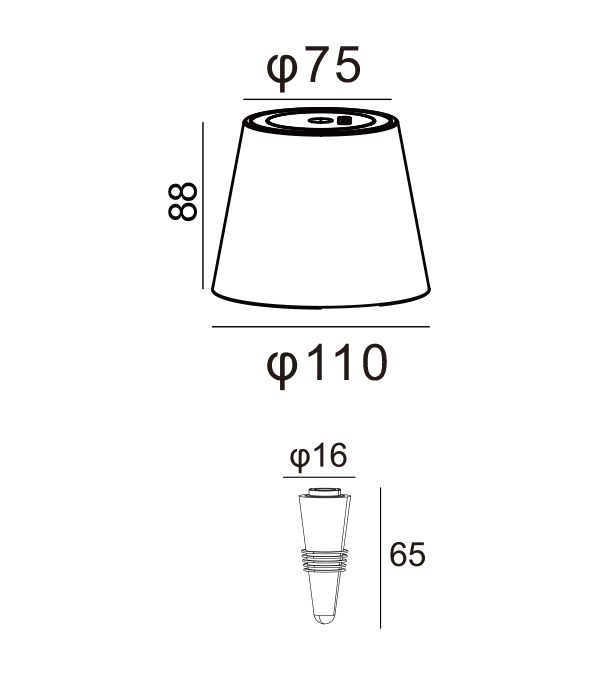 Skygge-Type Vinflaske Opladning Bordlampe HR95045 Skygge-Type Vinflaske Opladning Bordlampe HR95045