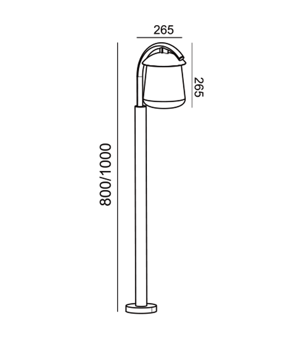 Parrot Flat Top Glas Have Light HR60701-800 Parrot Flat Top Glas Have Light HR60701-800