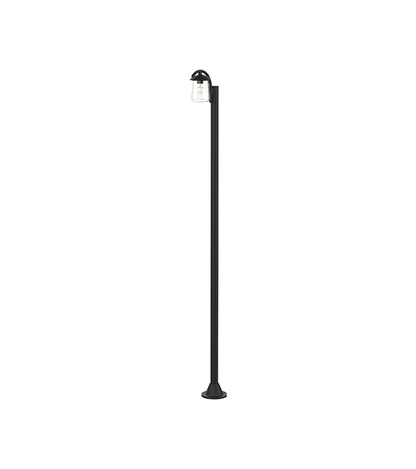Enkelthoved flad top havelampe HR60702 Enkelthoved flad top havelampe HR60702