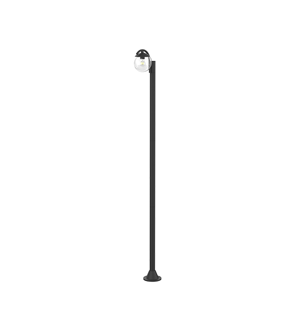 Enkelthoved rund glashavelampe HR60692 Enkelthoved rund glashavelampe HR60692