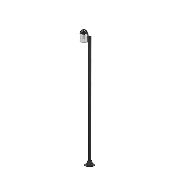 Enkelthoved flad top havelampe HR60702 Enkelthoved flad top havelampe HR60702