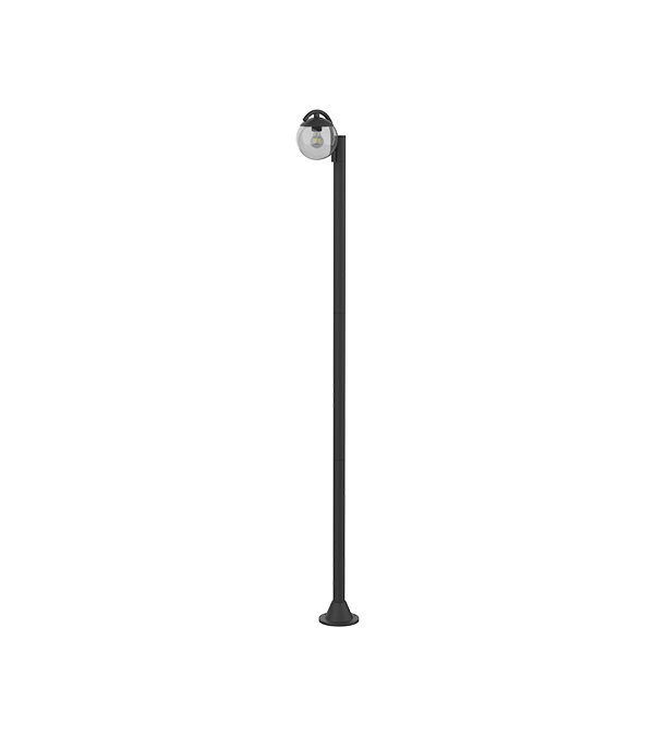 Enkelthoved rund glashavelampe HR60692 Enkelthoved rund glashavelampe HR60692