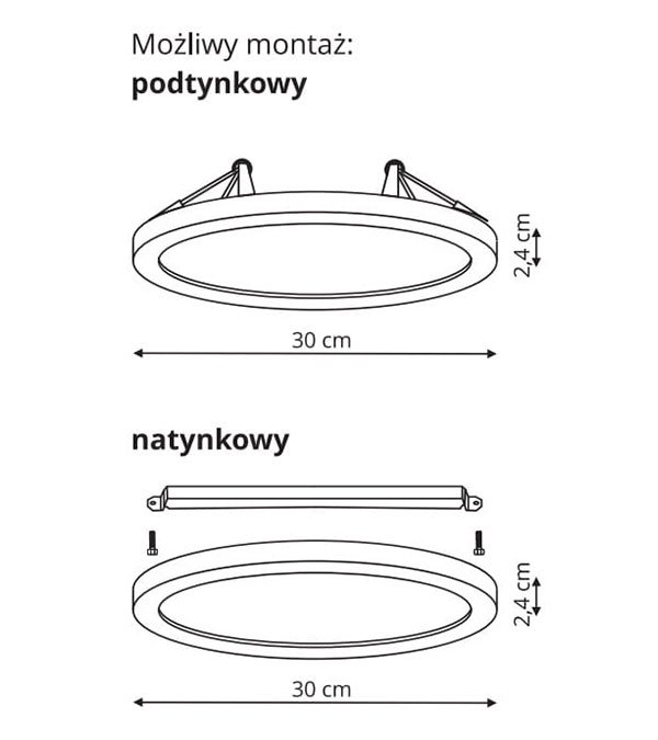 330 LED-loftslys HR10101 330 LED-loftslys HR10101