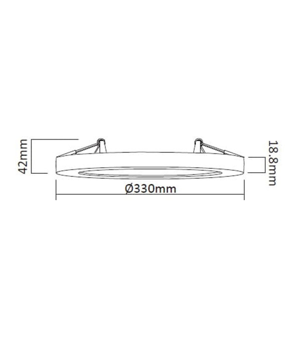 330 LED-loftslys HR10101 330 LED-loftslys HR10101