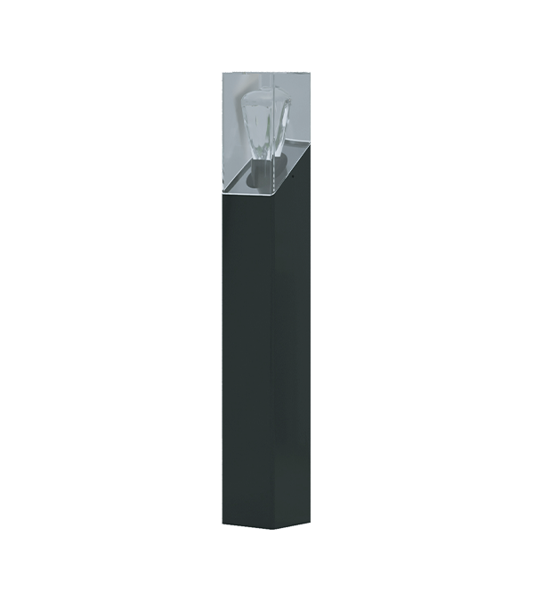 E27 Square Smoke Grey PC Have Light HR60133-600 E27 Square Smoke Grey PC Have Light HR60133-600