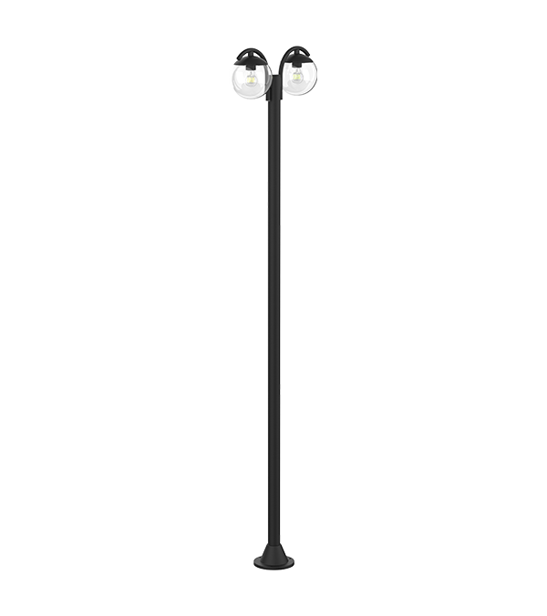 Dobbelthoved rundt glashavelys HR60693 Dobbelthoved rundt glashavelys HR60693