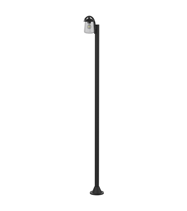 Enkelthoved flad top havelampe HR60702 Enkelthoved flad top havelampe HR60702