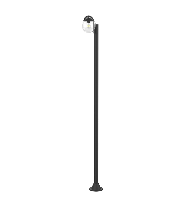 Enkelthoved rund glashavelampe HR60692 Enkelthoved rund glashavelampe HR60692