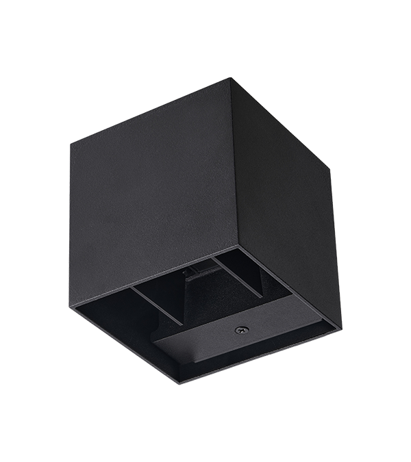 100 Square LED Tovejsdæmpende væglampe HR60432-LED 100 Square LED Tovejsdæmpende væglampe HR60432-LED