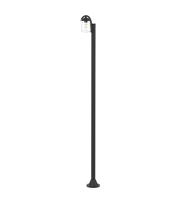 Enkelthoved flad top havelampe HR60702 Enkelthoved flad top havelampe HR60702