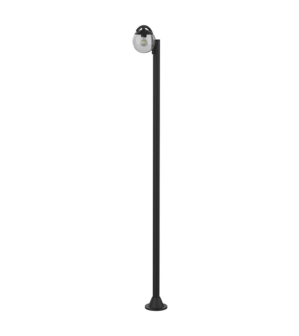 Enkelthoved rund glashavelampe HR60692 Enkelthoved rund glashavelampe HR60692